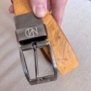 Marco Di Milano Genuine Ostrich Leather Belt Size 44